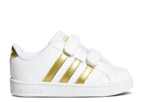 adidas baseline wit goud|Baseline Comfort I 'White Matte Gold' .